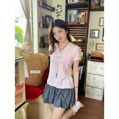 Nhien Vintage Pinky Top (Pre-order)