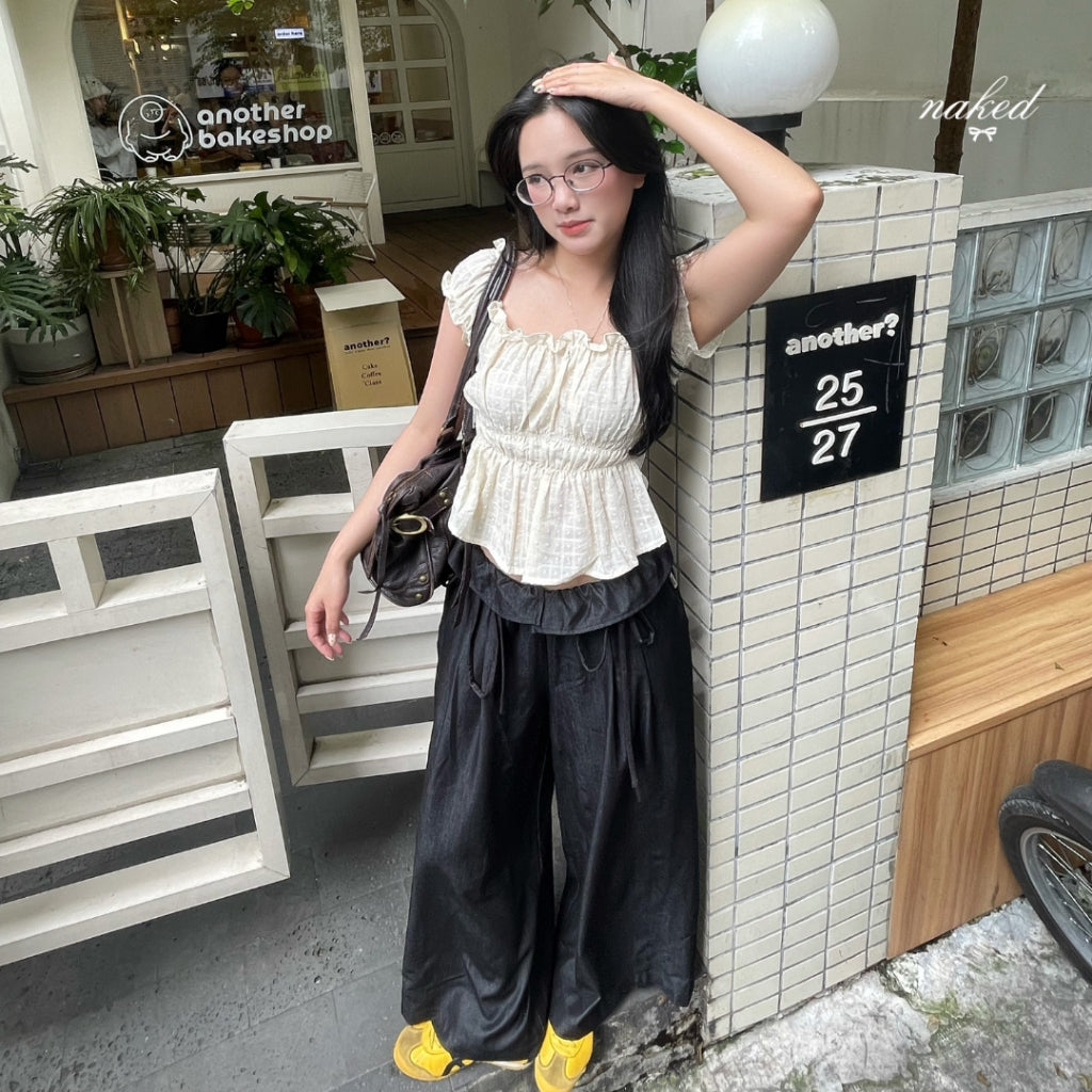Nakedbyv Ruffle Pants (Pre-order)