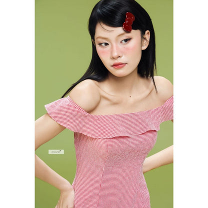 Nhien Vintage Cherry Dress (Pre-order)