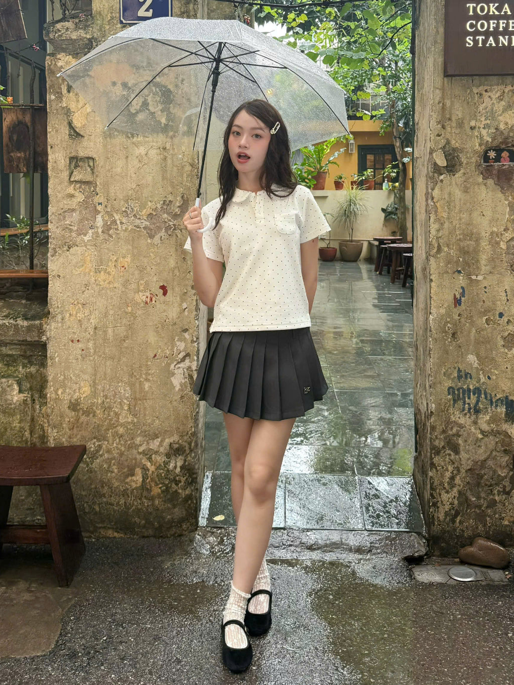 Bycamcam Pleated Mini Skort