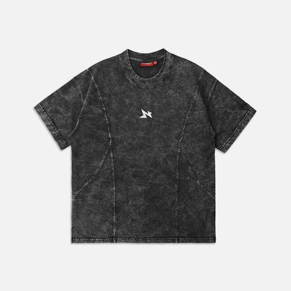 Now Saigon Arcline Acid Washed Tee