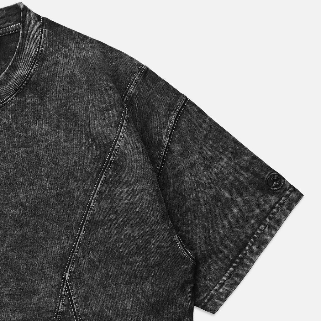 Now Saigon Arcline Acid Washed Tee