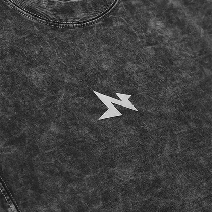 Now Saigon Arcline Acid Washed Tee