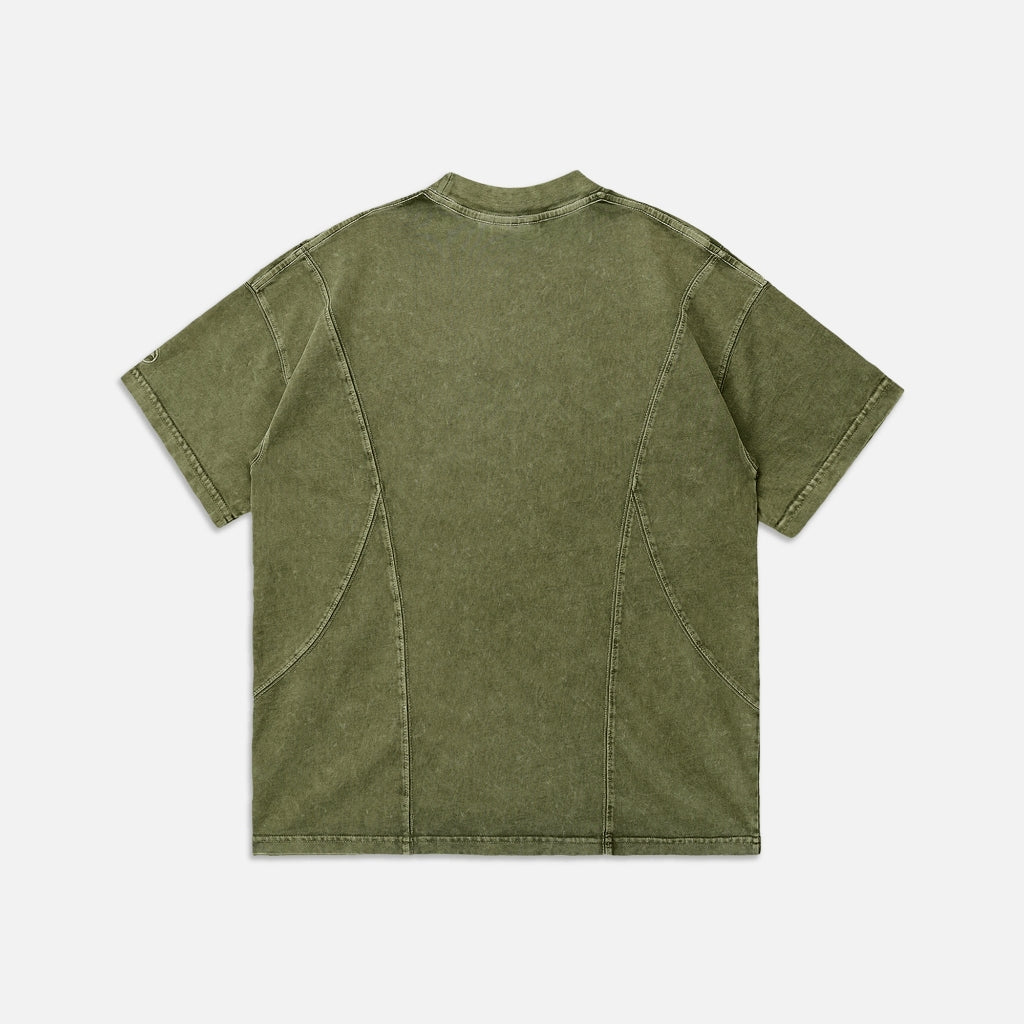 Now Saigon Arcline Acid Washed Tee