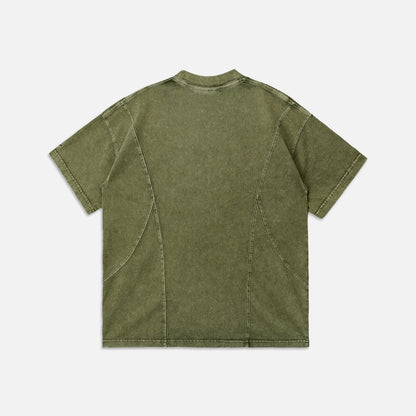Now Saigon Arcline Acid Washed Tee