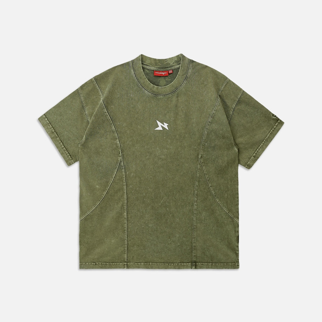 Now Saigon Arcline Acid Washed Tee