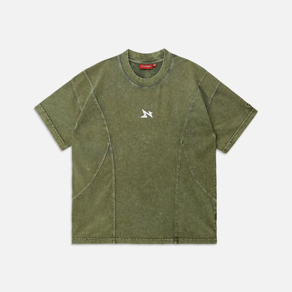 Now Saigon Arcline Acid Washed Tee