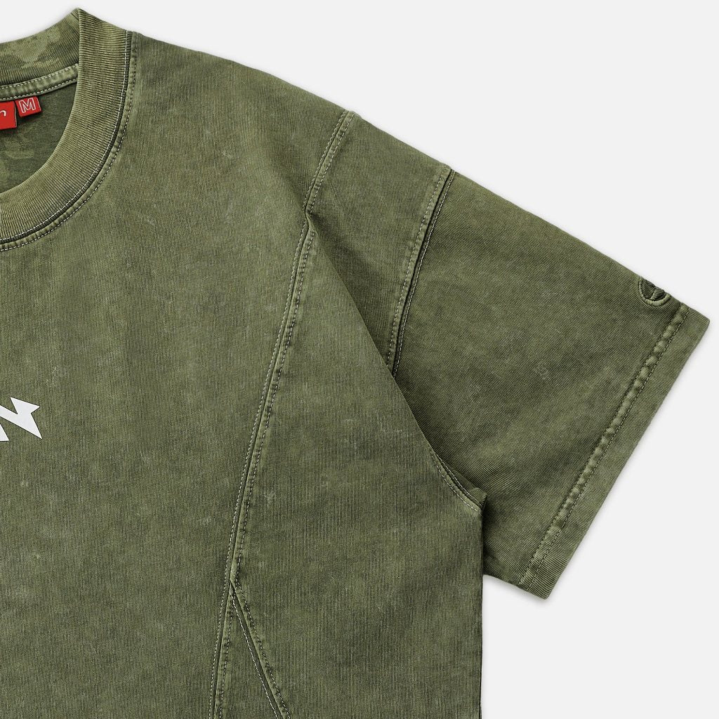 Now Saigon Arcline Acid Washed Tee