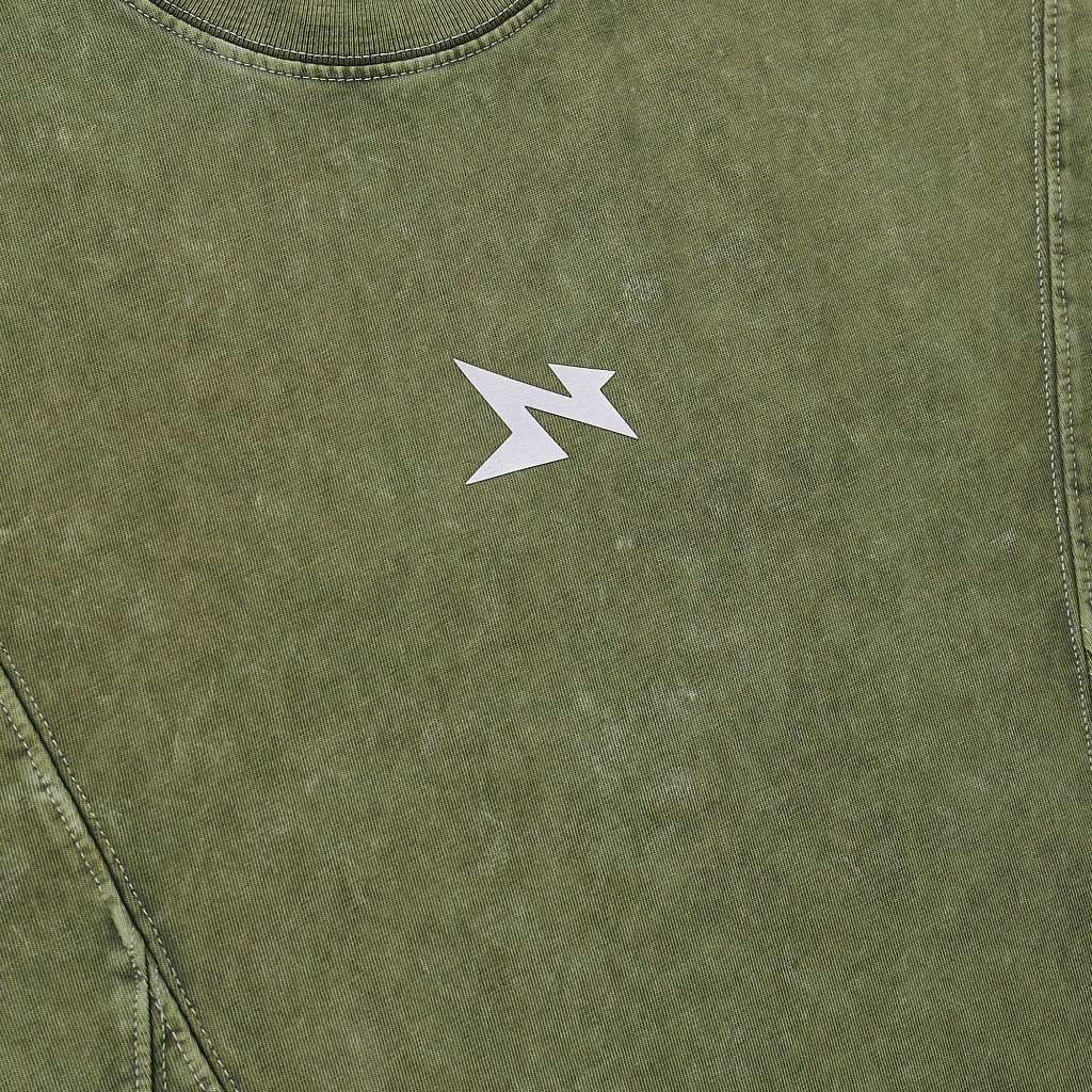 Now Saigon Arcline Acid Washed Tee