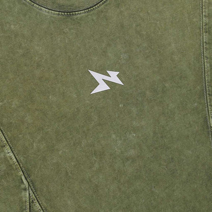 Now Saigon Arcline Acid Washed Tee