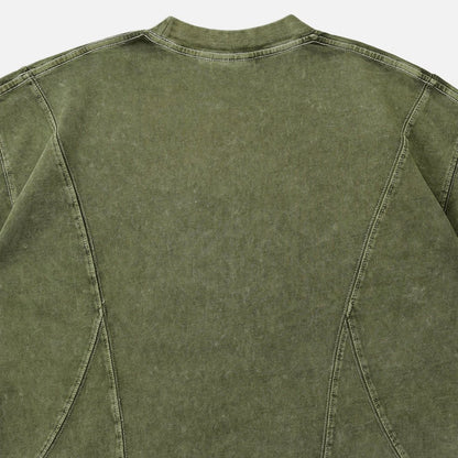 Now Saigon Arcline Acid Washed Tee