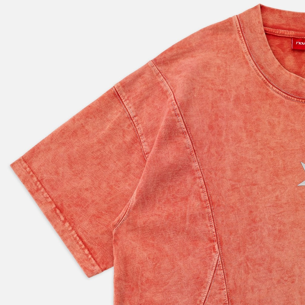 Now Saigon Arcline Acid Washed Tee