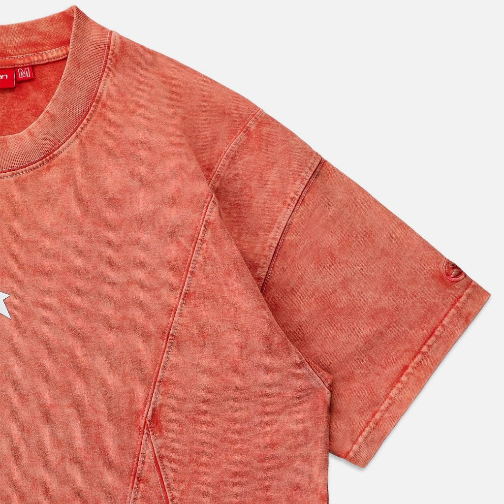 Now Saigon Arcline Acid Washed Tee