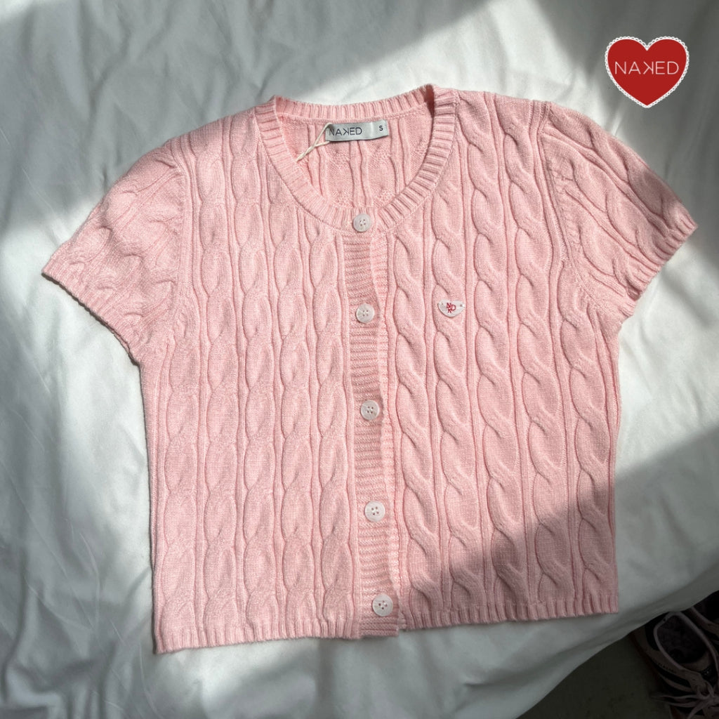 Nakedbyv Naked Crop Cardigan (Pre-order)