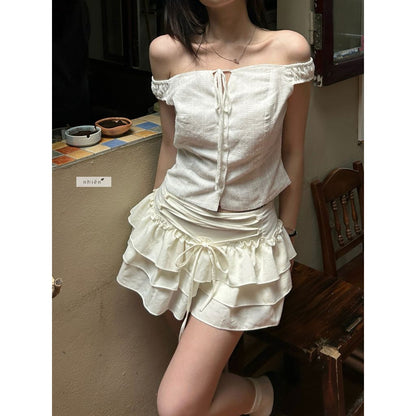 Nhien Vintage Caitlyn Skirt (Pre-order)