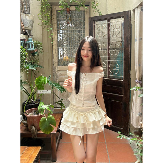 Nhien Vintage Caitlyn Skirt (Pre-order)