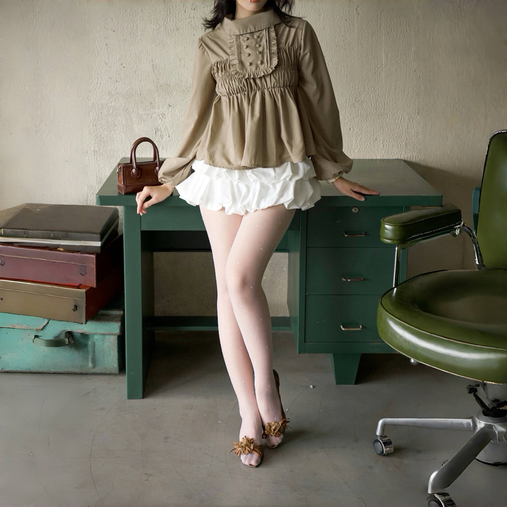 Mania Cutie Leya Long Sleeve Top