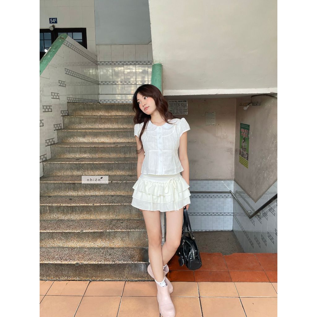 Nhien Vintage Caitlyn Skirt (Pre-order)