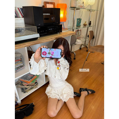 Nhien Vintage Lacy Skirt (Pre-order)