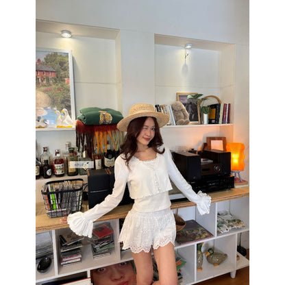 Nhien Vintage Lacy Skirt (Pre-order)