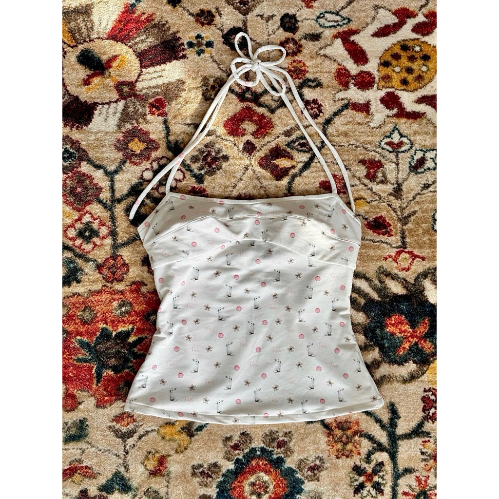 Tus.Atelier Halter Top