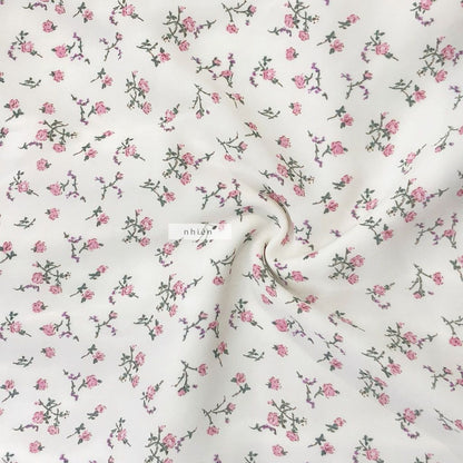 Nhien Vintage Floral Midi Skirt (Pre-order)