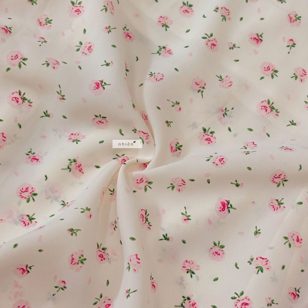 Nhien Vintage Floral Midi Skirt (Pre-order)