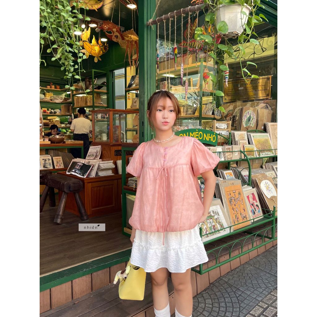 Nhien Vintage Vivian Top (Pre-order)