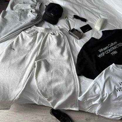 WHOSE Premium Cotton Fleece Sweatpants