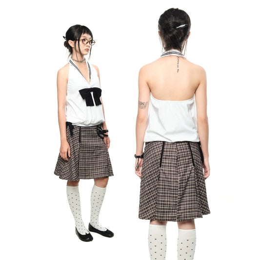 UYU.label Serena Sailor Halter Top