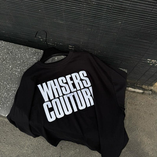 WHOSE Embroidered Long-Sleeve T-Shirt