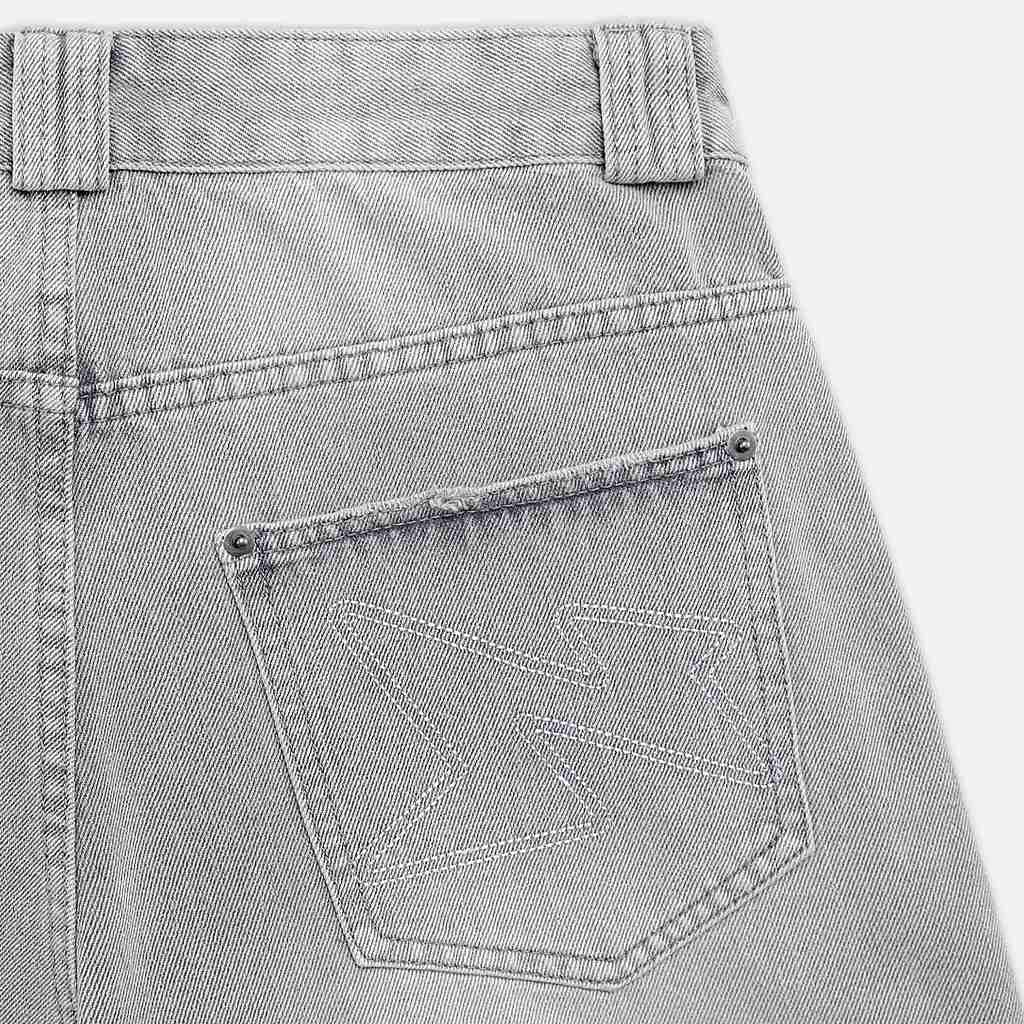 Now Saigon Wide Fit Denim Shorts