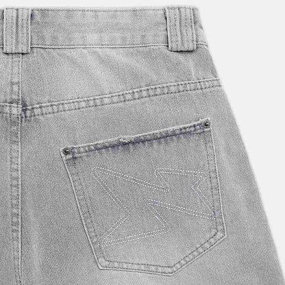 Now Saigon Wide Fit Denim Shorts