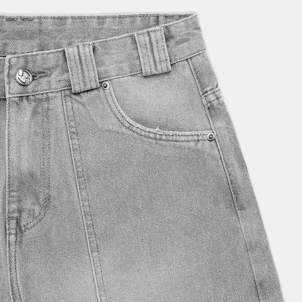 Now Saigon Wide Fit Denim Shorts
