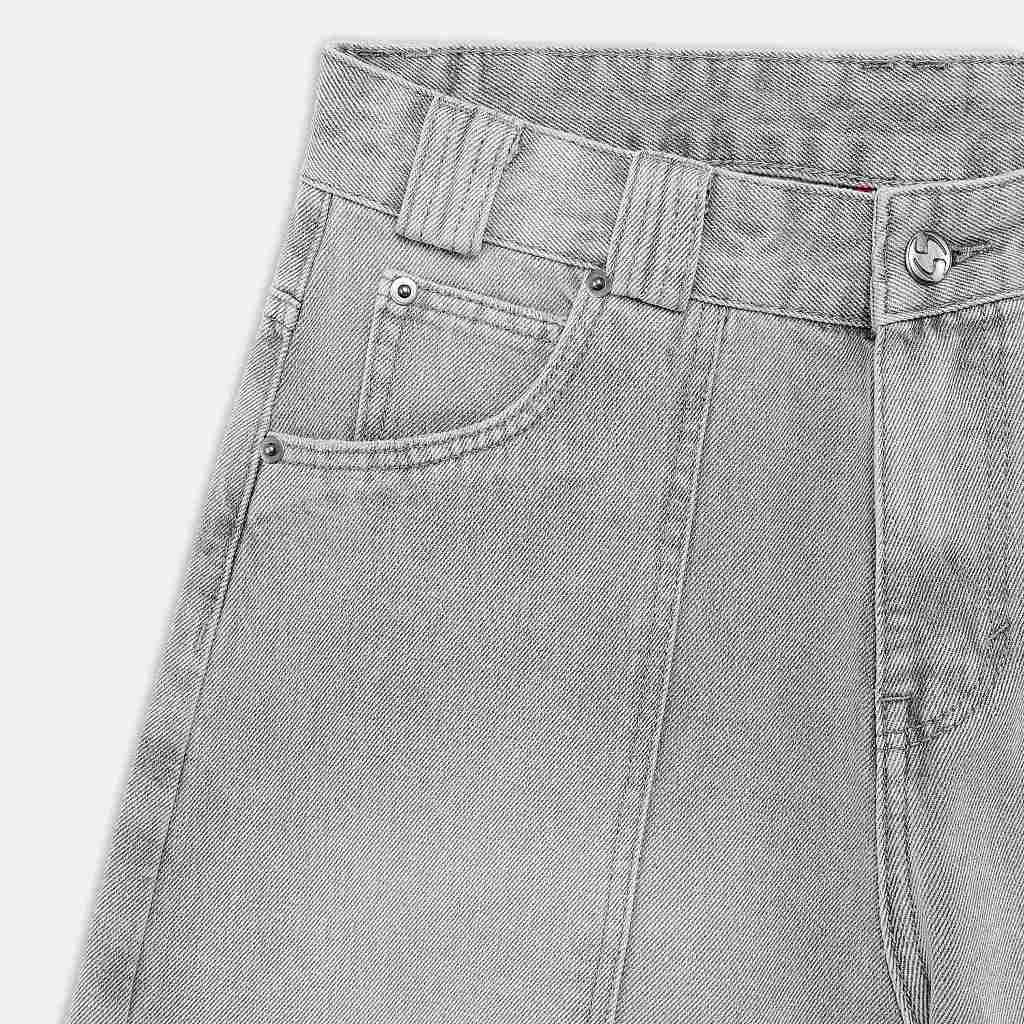 Now Saigon Wide Fit Denim Shorts