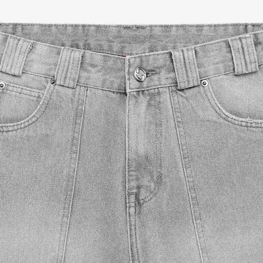 Now Saigon Wide Fit Denim Shorts