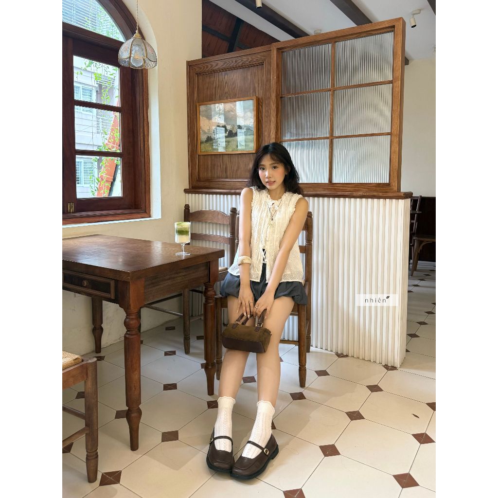 Nhien Vintage Zyra Top (Pre-order)