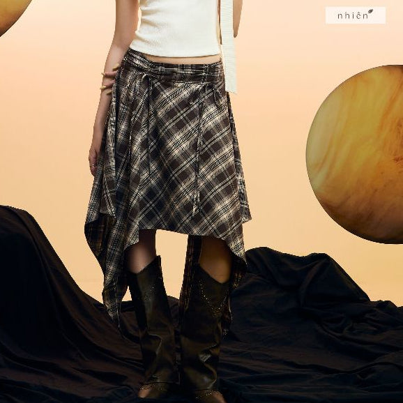 Nhien Vintage Retoro Skirt (Pre-order)