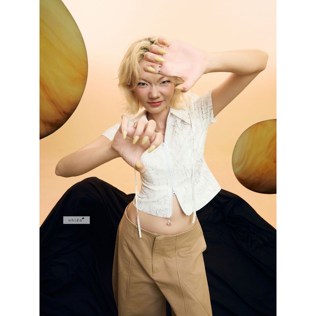 Nhien Vintage Lucifer Top