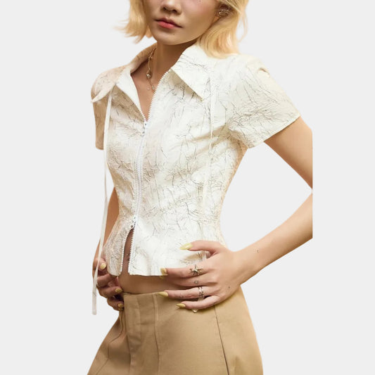 Nhien Vintage Lucifer Top