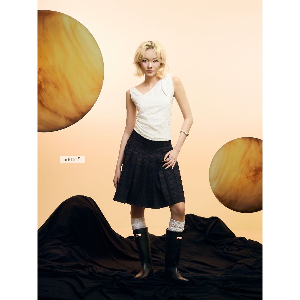 Nhien Vintage Riot Top