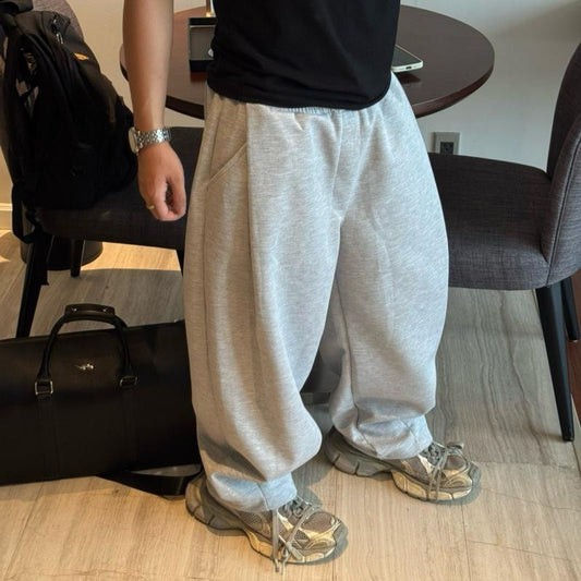 WHOSE Double-Layer Fleece Sweatpants
