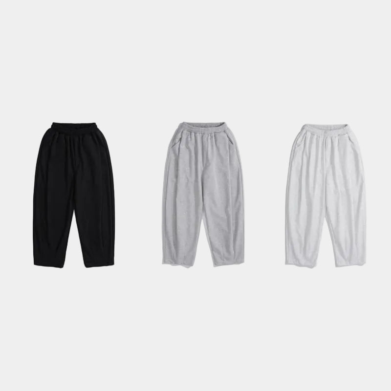 WHOSE Double-Layer Fleece Sweatpants