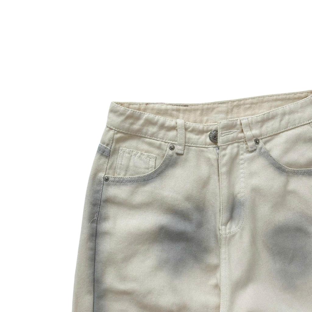 WHOSE Stylish Tie-Dye Wide-Leg Jeans
