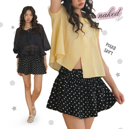 Nakedbyv Polka Skirt (Pre-order)