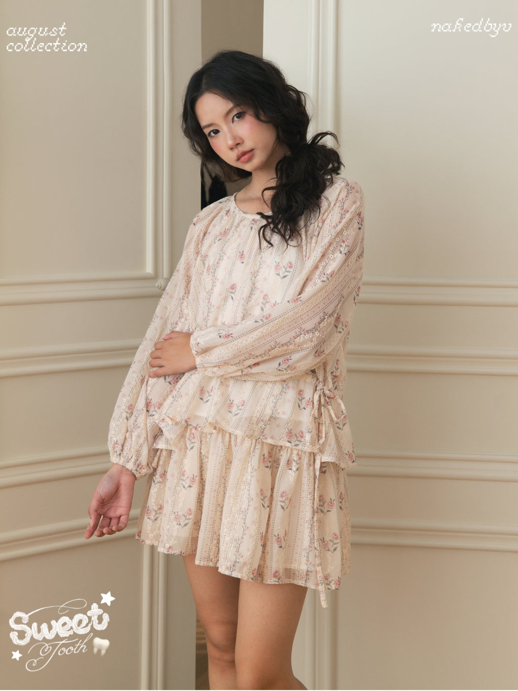 Nakedbyv Rumi Blouse & Rumi Skirt (Pre-order)