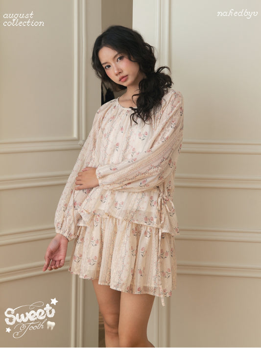 Nakedbyv Rumi Blouse & Rumi Skirt (Pre-order)