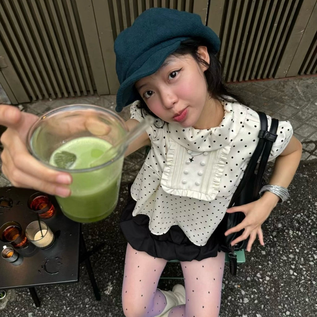Mania Cutie Leya Dot Top