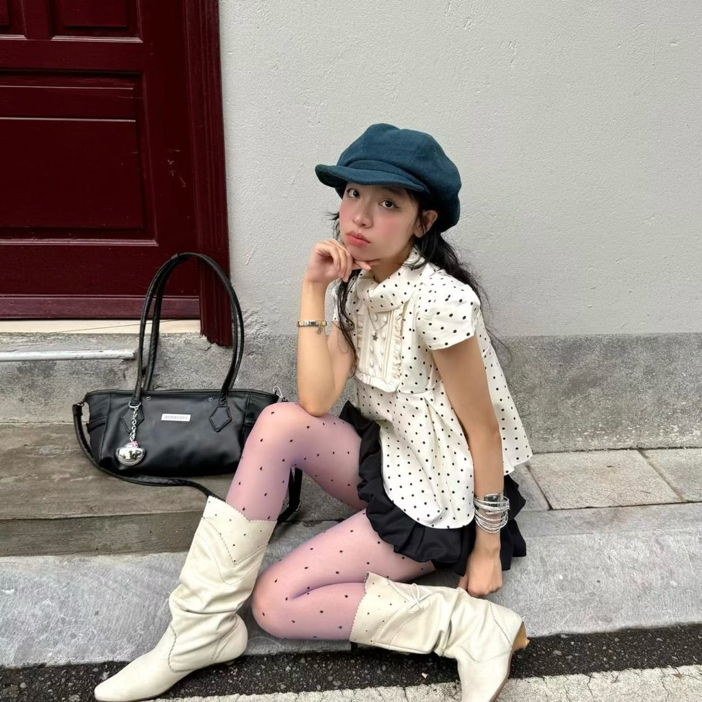 Mania Cutie Leya Dot Top