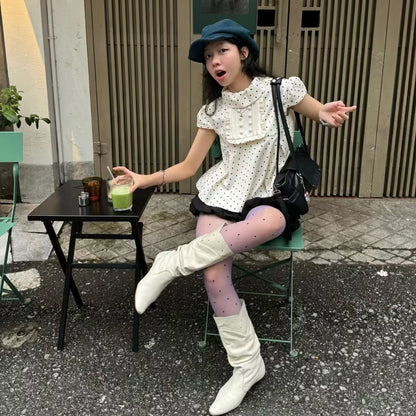 Mania Cutie Leya Dot Top